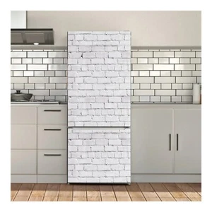 Fridge Wrap Vinyl Decorative Side by Side | French Door | Top Bottom Door Fridge - Picture 1 of 3