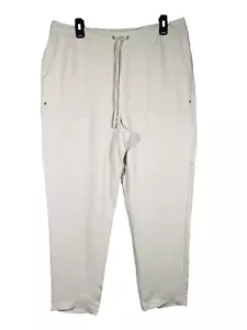 Chico's Relaxed Modal Pullon Pants Size 2 (US 12) Drawstring Coastal Beach NWT - Picture 1 of 15