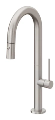 Grifo de cocina extraíble California Faucets K50-101-ST-USS ULTRA ACERO INOXIDABLE Foto 1 de 4