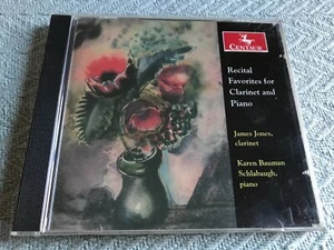 Recital Favorites for CLARINET & PIANO by James Jones (CD, 2005) - Foto 1 di 3