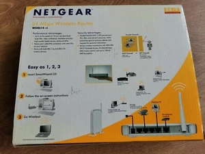 614 Netgear 54 Mbps Wireless Router WGR V6 - Picture 1 of 7