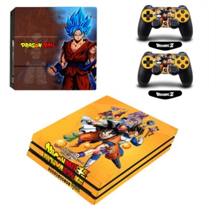 Skin Sticker for PS4 Pro Console Controller Whole Body Vinyl Cover Dragon Ball - Picture 1 of 1
