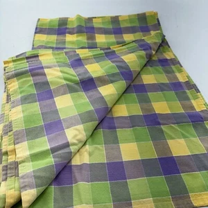 Vintage Plaid Collection Tablecloth Oblong 58"X 78" - Picture 1 of 8