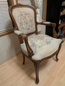 antique louis xv chair - Picture 1 of 5