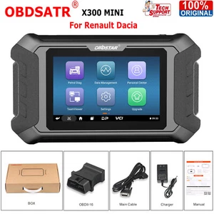 OBDSTAR X300 MINI For Renault Dacia OBD Diagnostic Tool IMMO Oil/ Service Reset - Foto 1 di 8