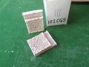 N scale, N gauge stone bridge abuttments - *single track * Painted 102CGS - Picture 1 of 6