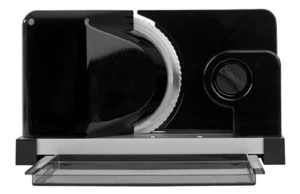 Cortadora de alimentos eléctrica Ritter Elexa 5 negra diseño de metal enchufe plegable UE 230 V - Imagen 1 de 2