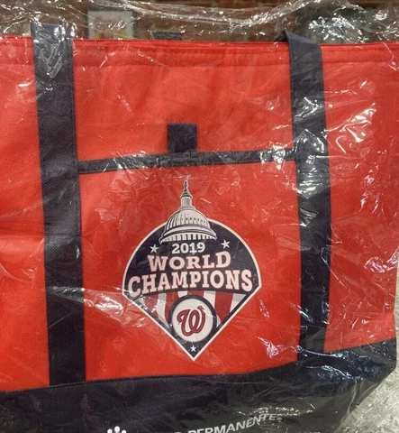 Washington Nationals Tote Bag  Nats 2019 World Series Champion Never Used New Cover