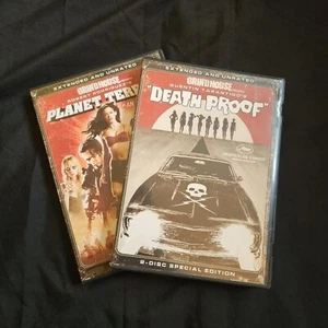 Grindhouse - DVD Bundle - Death Proof & Planet Terror : Extended/Unrated - Picture 1 of 5