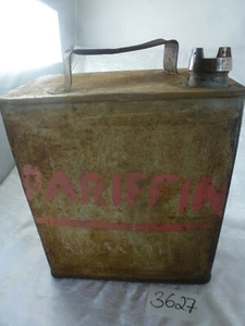 Nr. 3627 original englischer Benzinkanister aus Metall gebraucht - Picture 1 of 7