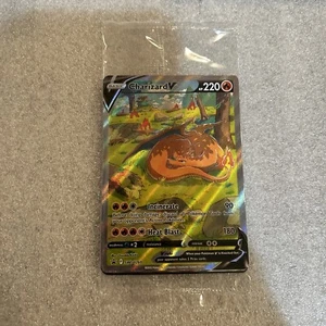 Pokémon TCG Charizard V Sword & Shield SWSH260 Holo Promo 3 Card Unopened - Picture 1 of 2