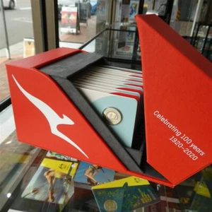 2020 QANTAS Centenary 11 x $1 Coloured Coin Collection in Case - Picture 1 of 1