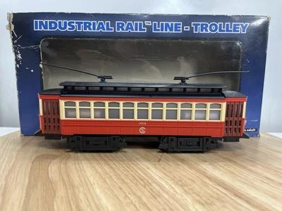 Atlas Industrial Rail Line O Gauge Chicago Surface Lines #382 Trolley #1008106A - Image 1 of 4