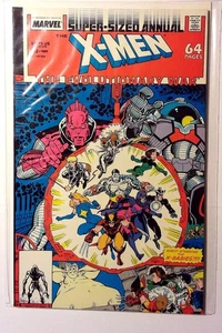 X-Men Annual #12 1988 Marvel Cyclops Wolverine Storm Colossus Nightcrawler fumetto - Foto 1 di 1