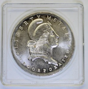 Liberty Metals Incorporated Rousseau 1oz .999 Fine Silver Round - Picture 1 of 2