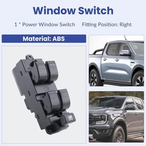 1 Stück Elektrischer Fensterheber Hauptsteuerung Knopf Heber UB9D-66-350 für 4335 [ - Bild 1 von 8