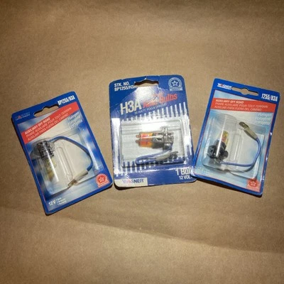 Three Wagner 1255/H3A BP1255/H3A lâmpada de halogênio de neblina H3A auxiliar off road - Imagem 1 de 4