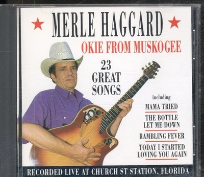 Merle Haggard Okie From Muskogee CD UK Prism Leisure Corporation 1996 PLATCD170 - Bild 1 von 3