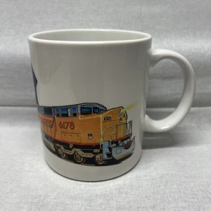 RARA tazza tazza caffè Union Pacific Railroad 6178 locomotiva treno X4019 - Foto 1 di 6