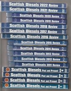Scottish Diesels DVD & BluRay 16 Item Job Lot ~ Train Crazy ~ VideoScene - Picture 1 of 9