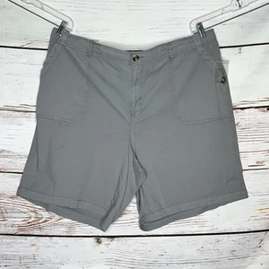 Sonoma NWT Sz 3X Gray Ultracomfort Waistband Relaxed Fit Utility Bermuda Shorts - Picture 1 of 3