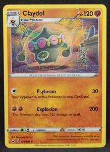 Claydol 103/202 SWSH01: Juego Base Espada y Escudo Normal Raro - Casi Nuevo - Imagen 1 de 2