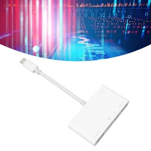 6 In 1 Memory Card Reader USB Smart Card Reader Fast Data Transfer For IOS 15 - Photo 1 sur 12