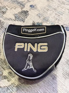 Ping Karsten Craz-E Putter Head Cover schwarz - Bild 1 von 2