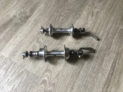 velo course ancien vintage , moyeux campagnolo record ( 32.trous ) - Photo 1/4