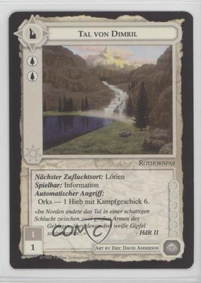 1995 Middle Earth CCG - The Wizards German Limited Dimrill Dale - Image 1 of 2