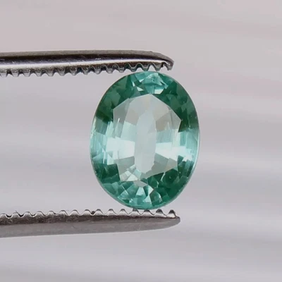 Ovalschliff 7,85 ct. Paraiba Turmalin Cooper mit erstaunlichem losen Edelstein - Bild 1 von 4