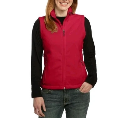 CHALECO POLAR TALLA PM ROJO CREMALLERA CON BOLSILLOS JASON MAXWELL MUJER VINTAGE Foto 1 de 4