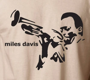 T-Shirt Miles Davis Jazz Trompete Soul Vintage Musik auf S-6XL Baumwolle T-Shirt - Bild 1 von 12