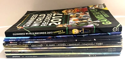 Game Informer Magazine Lot 12 issues Guinness World Records Gamer’s Edition 2017 - Image 1 of 4