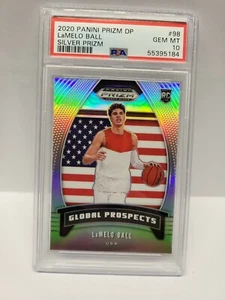 2020-21 Panini Prizm #98 LaMelo Ball Silver Prizm PSA 10 GEM🔥 - Bild 1 von 4