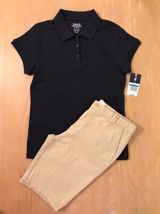 Izod & The Children's Place Girls Schoolwear Lot of 2 (1 New) Size 16 - Picture 1 of 7