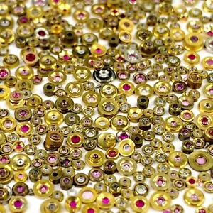 Lotto 25 orologi gioiello 1,4-2,4 mm tappo parte orologiaio lavoro riparazione impostazione polso tascabile - Foto 1 di 10