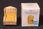 Vintage Ideal Toy Petite Princess Fantasy Furniture Salon Wing Chair Dollhouse