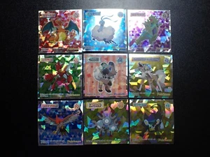 Pokemon Wafer Promo Holo Sticker x9 Charizard Tyranitar Altaria etc #5006 - Bild 1 von 12
