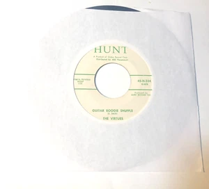 The Virtures 7" Record 45 Guitar Boogie Shuffle / Guitar In Orbit  surf hot rod - Picture 1 of 5