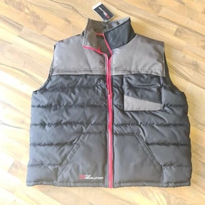Tuf Revolution puffer bodywarmer in grey and black size xxl new rrp 50 - Picture 1 of 5