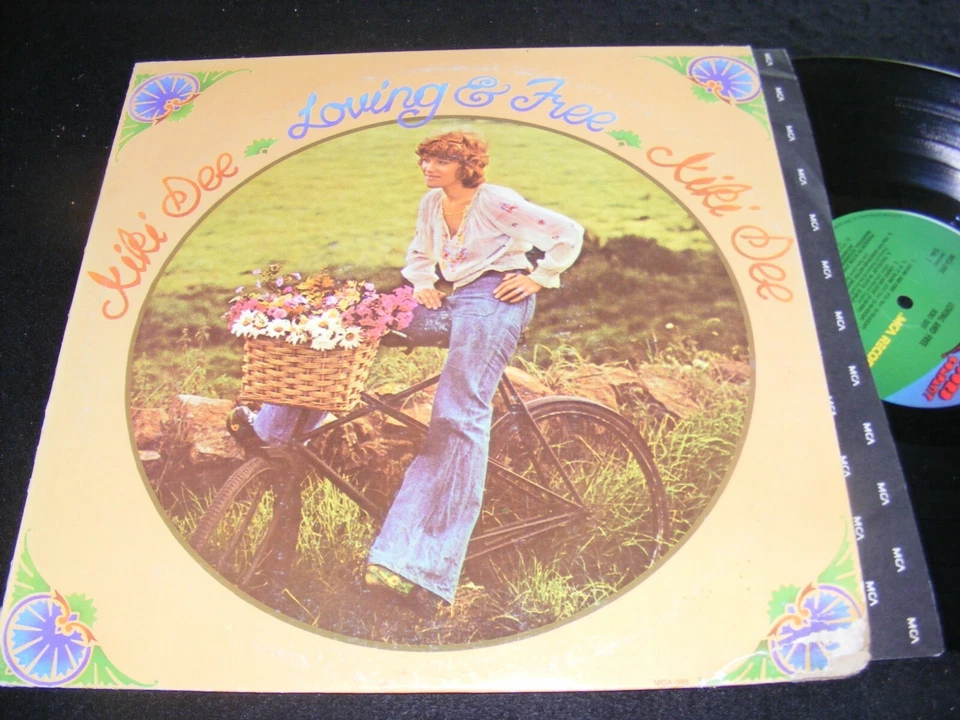 KIKI DEE Loving & Free LP Charming Photo Cover 70s English Pop Singer ELTON JOHN Foto 1 de 1