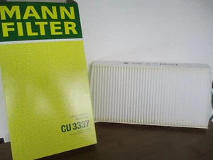 MANN Innenraumfilter CU 3337 Corsa C/Tigra Twin Top/Combo B/Signum/Vectra C NEU! - Bild 1 von 3