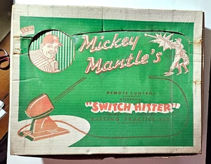 Mickey Mantle's 1957 Switch Hitter Batting Toy by Irwin - Picture 1 of 3