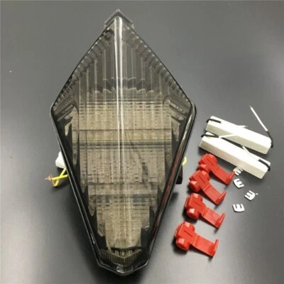 LED 尾灯烟雾集成转向信号适合 2007 - 2008 年雅马哈 YZF R1 — 第 1/4 张图片