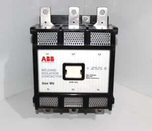 ABB EHW-550  Size-6 W6 Welding Isolation Contactor 3-Pole 120Vac Coil - Picture 1 of 21