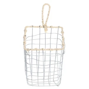 Wrought Iron Storage Basket Fruit Hanging Vegetable Baskets for Kitchen - Picture 1 of 12