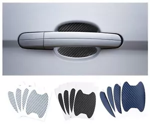 4-8Pcs Universal Car Door Handle Film Protector Sticker Scratch Resistant UK - Picture 1 of 16