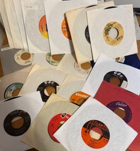 7" LOT OF 20 - ROCK RECORDS - YES/IRON BUTTERFLY/JEFF BECK/JOURNEY + MORE - Picture 1 of 6