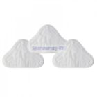 3 X PADS FOR H20 H2O X5 H20X5 STEAM MOP REPLACEMENT MICROFIBRE HEAD UK 33727X3